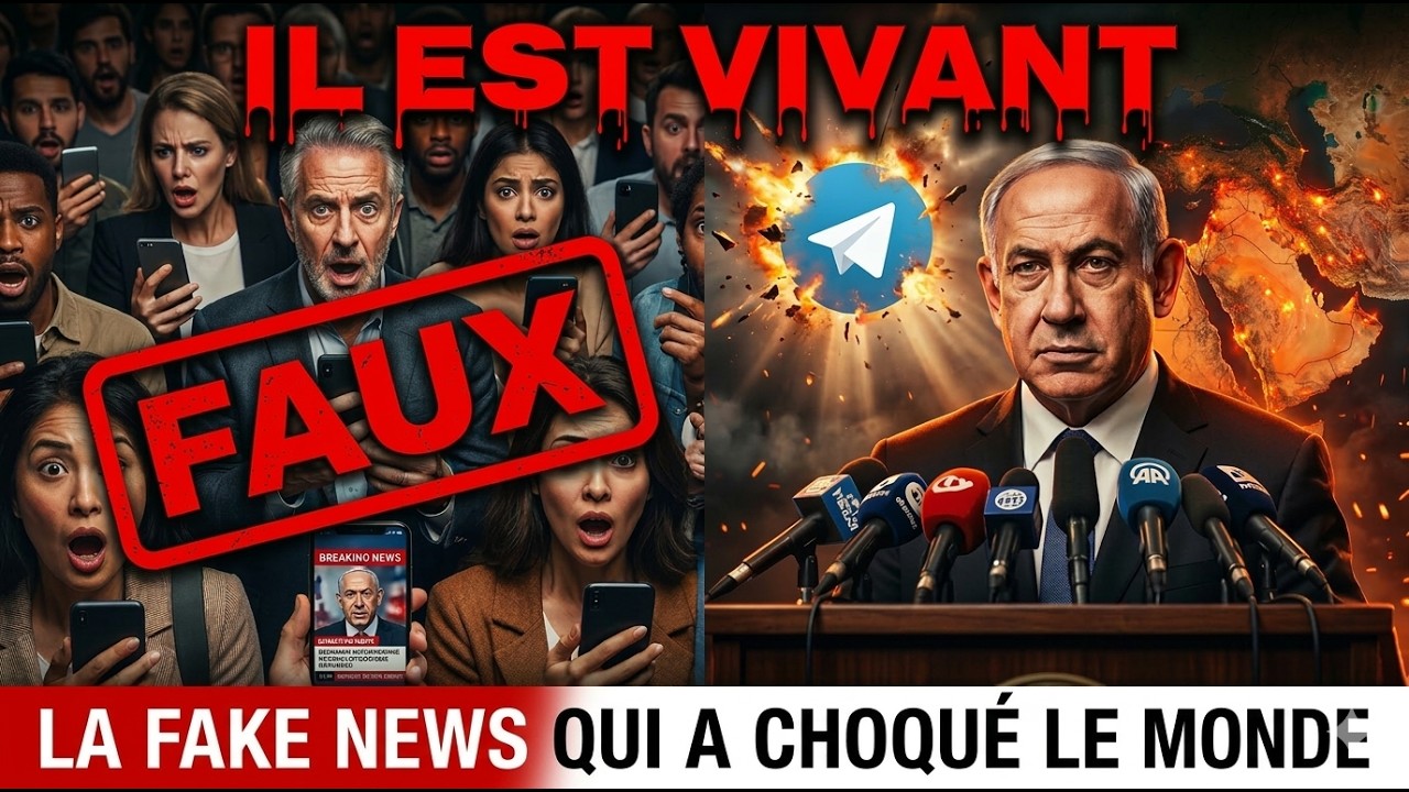 Netanyahu Mort : La Fake News qui a Choqué le Monde Entier c'est parfait