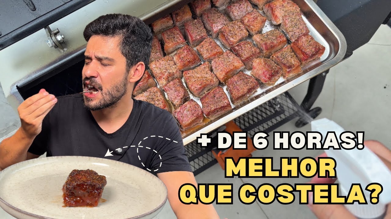 Como fazer CUPIM BURNT ENDS | Defumado + Molho Barbecue Caseiro 