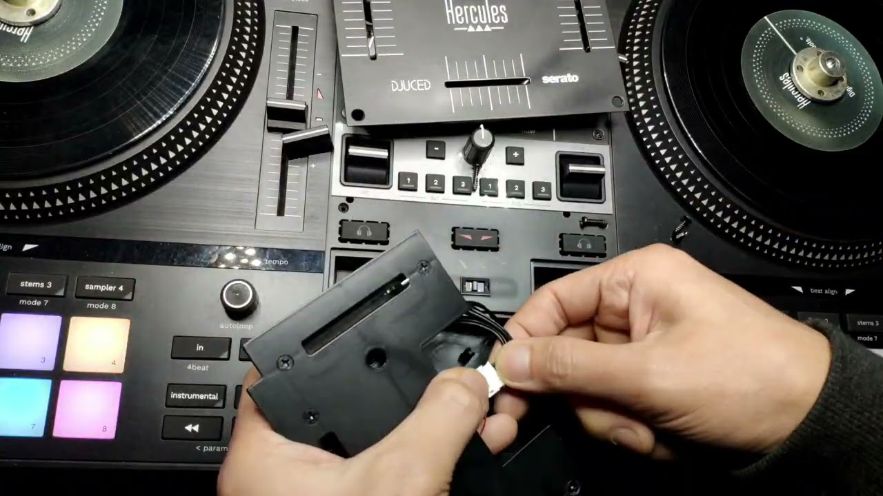 Custom fader DJControl Inpulse T7 - Hercules