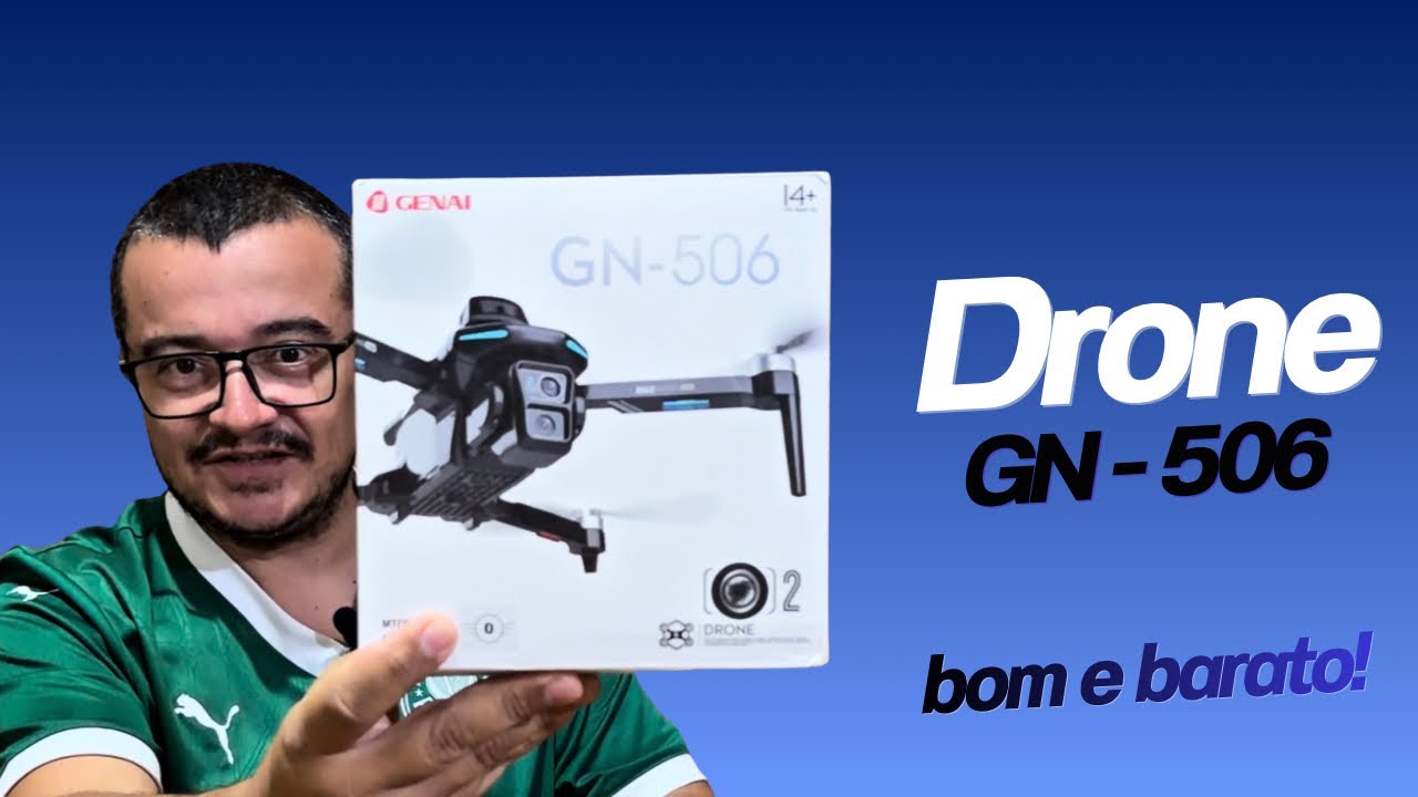 APRESENTANDO O DRONE GN-506 (BOM E BARATO) !!!