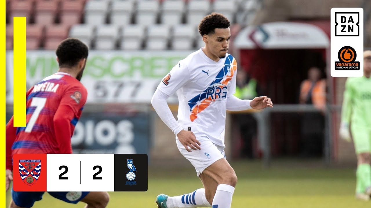 Dagenham & Redbridge 2-2 Oldham Athletic | National League HIGHLIGHTS