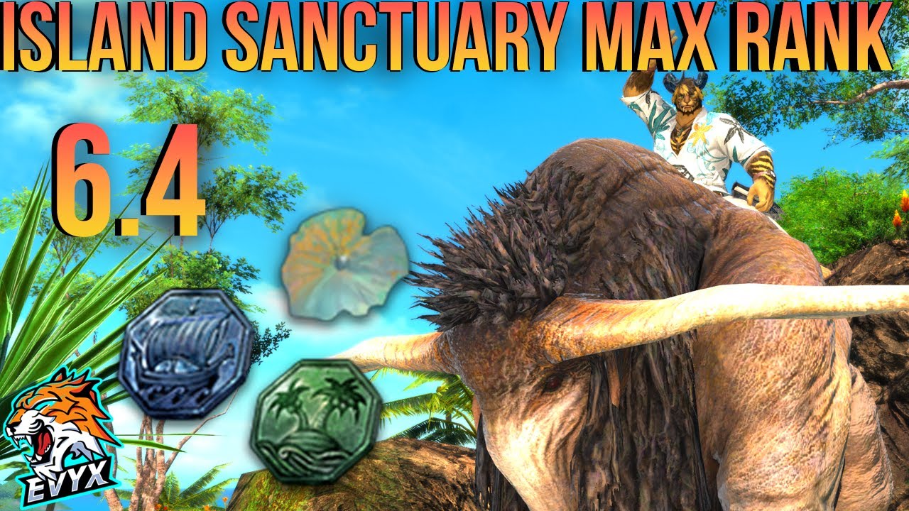 FFXIV: Island Sanctuary Max Rank - 16 (6.4) Rewards