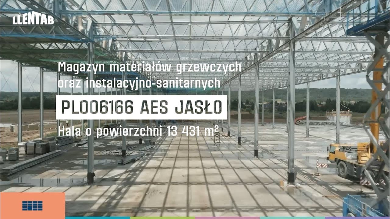Hala magazynowa dla firmy AES z Jasła (PL006166)