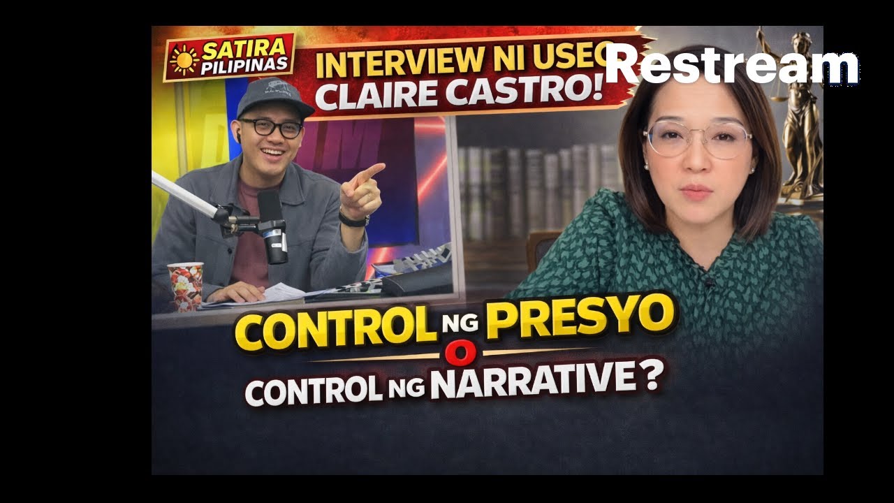 L INTERVIEW WITH USEC CLAIRE CASTOR : CONTROL NG PRESYO O CONTROL NG NARRATIVE?