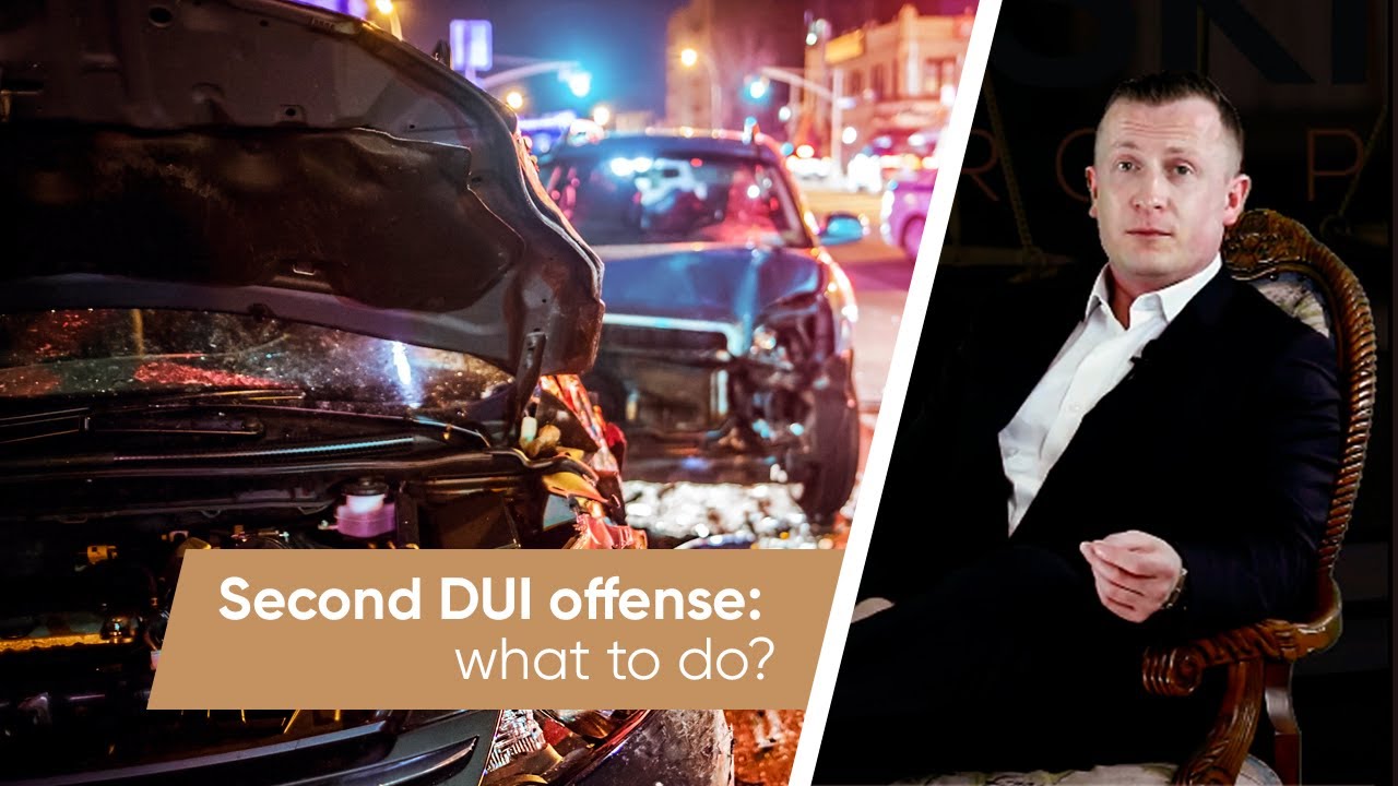 Second DUI offense: what to do?