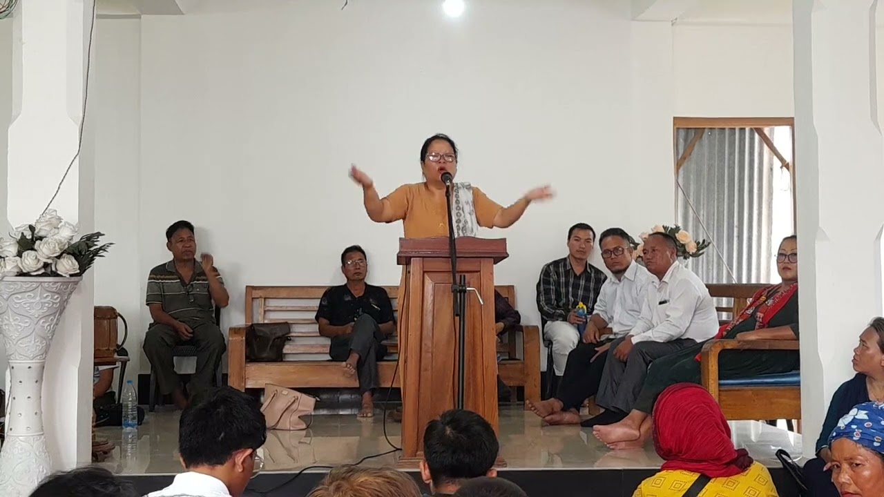Pathen natoh kidang ho - Testimonial speech by Evan. Chinkholam, Founder GMFDI