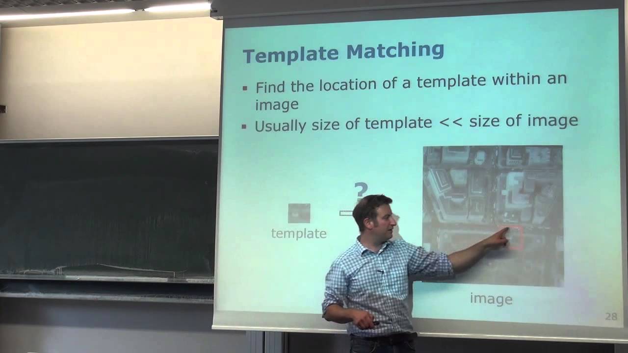 Photogrammetry I - 08a - Matching - Cross Correlation (2015)