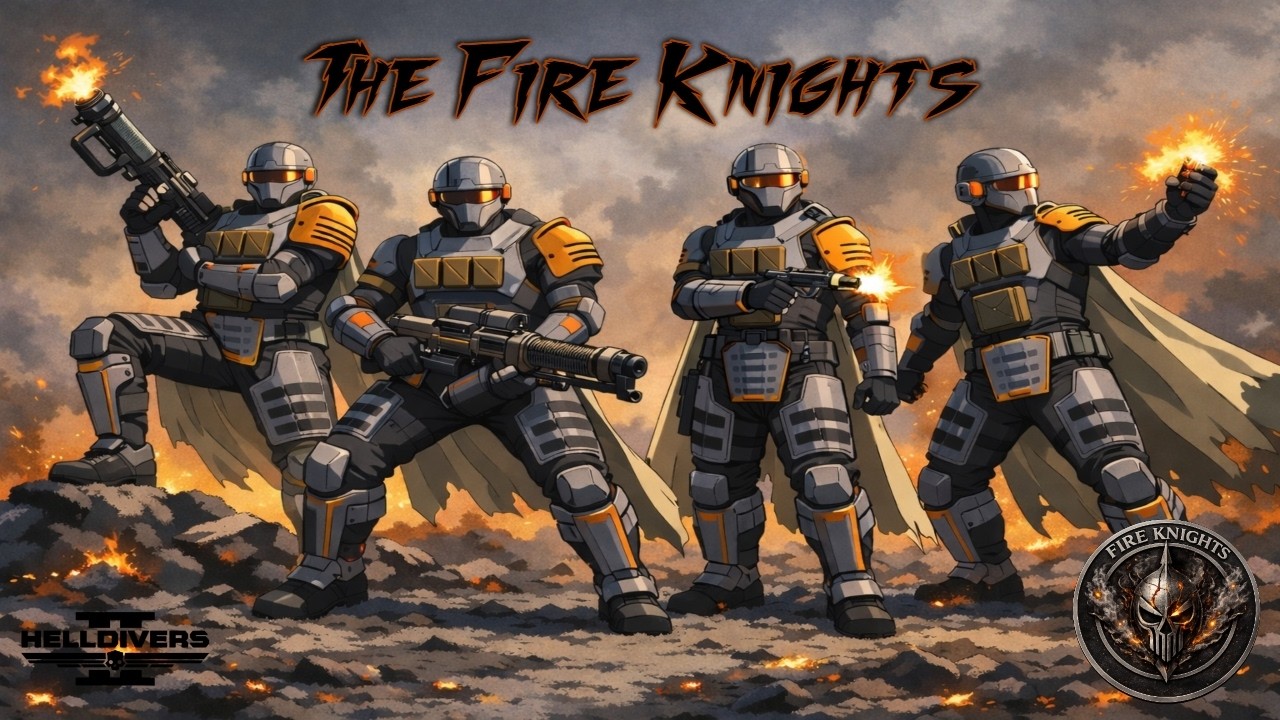 Helldivers 2 - The Iron Vanguards | The Fire Knights!