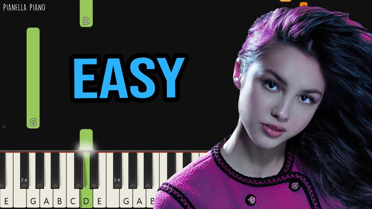 Olivia Rodrigo - Logical | EASY Piano Tutorial by Pianella Piano