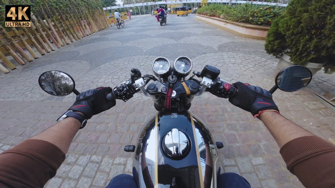 GT 650 POV Ride | College to Home Through City Traffic 🚦| 4K