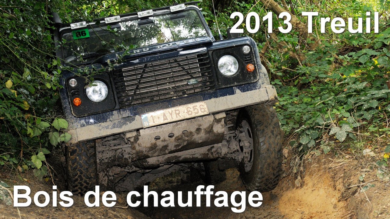 Bois de chauffage Utilisation d'un treuil