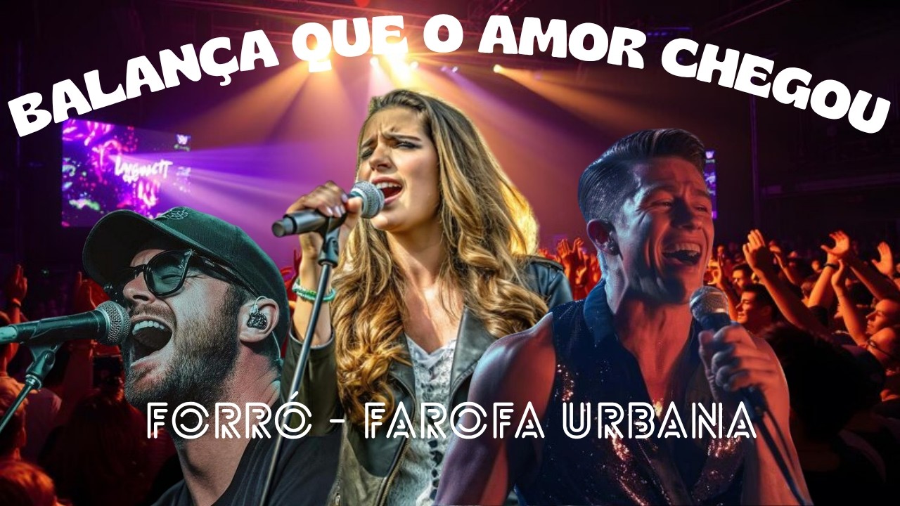Balança Que o Amor Chegou | Farofa Urbana (Forró/Piseiro Romântico) #forrozão #piseiro #forró2025