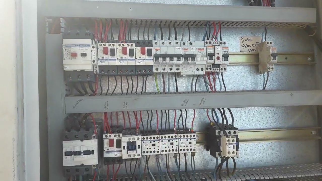 installation  et  cablage  armoire électrique   chambre froid