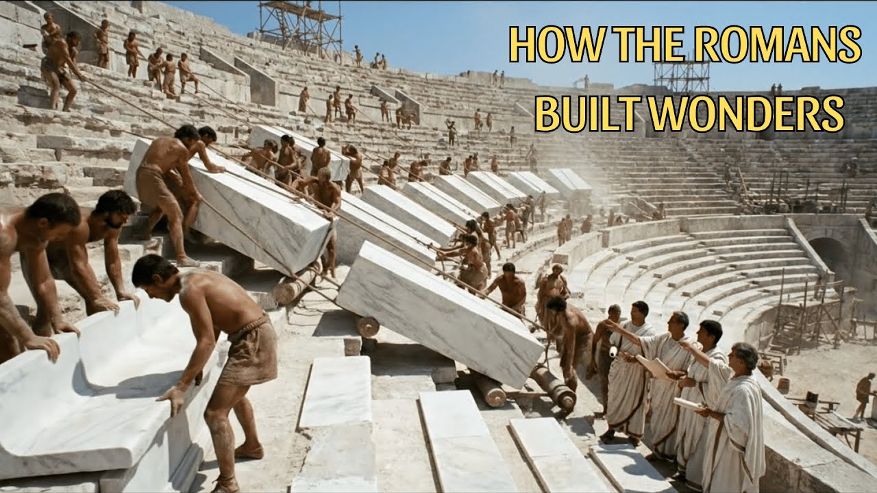 How the Colosseum Was Built Without Modern Machines