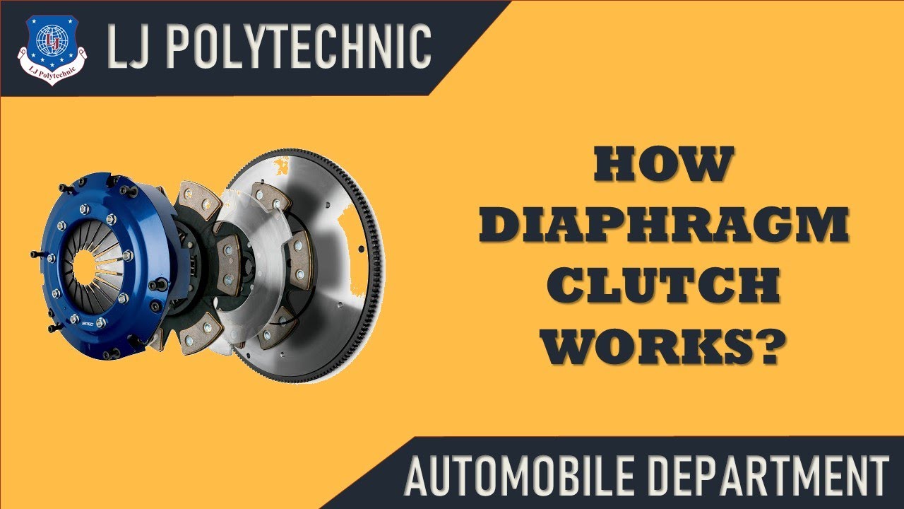 Automobile Transmission and Mechanism || Diaphragm Clutch Assembly and its Parts