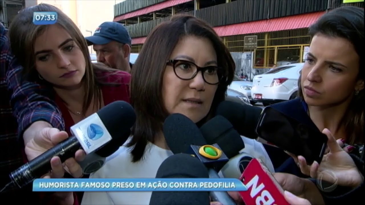 Humorista é preso em operação da polícia contra pedofilia
