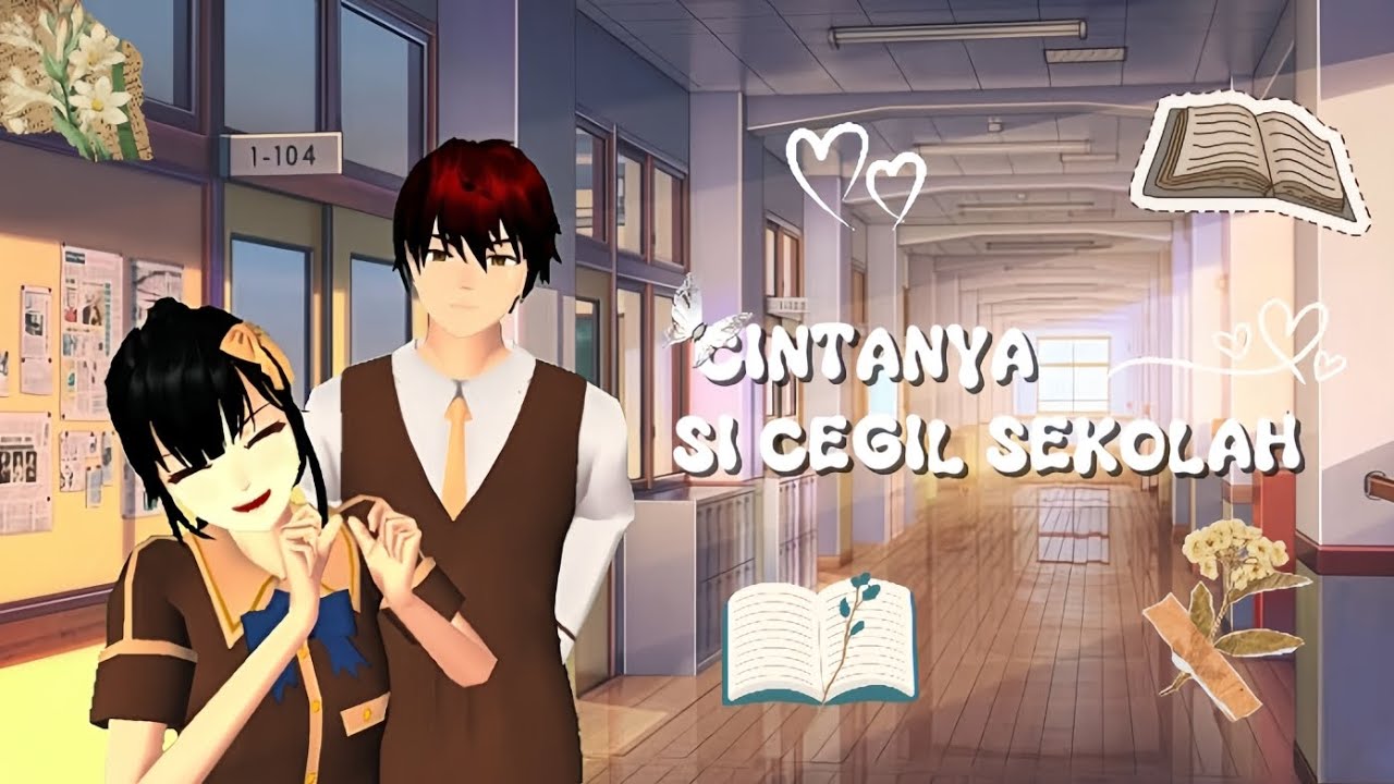 CINTANYA SI CEGIL SEKOLAH {eps01}drama sakura school simulator