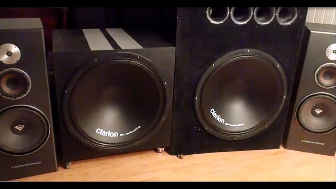 BIG SUBWOOFER X2 & AL 1000 CERWINVEGA