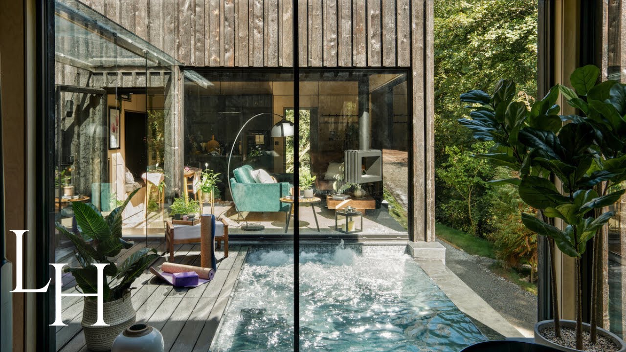 Inside a Tiny Japanese-Inspired Eco Home Hidden in the Woods