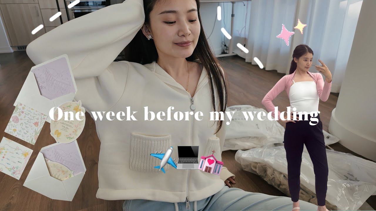 Vlog｜P人出发意大利办婚礼的前一周，上班间隙中的备婚日常｜收拾去欧洲的行李，羊肚菌三文鱼烩饭｜学习First Dance｜Toronto VLOG