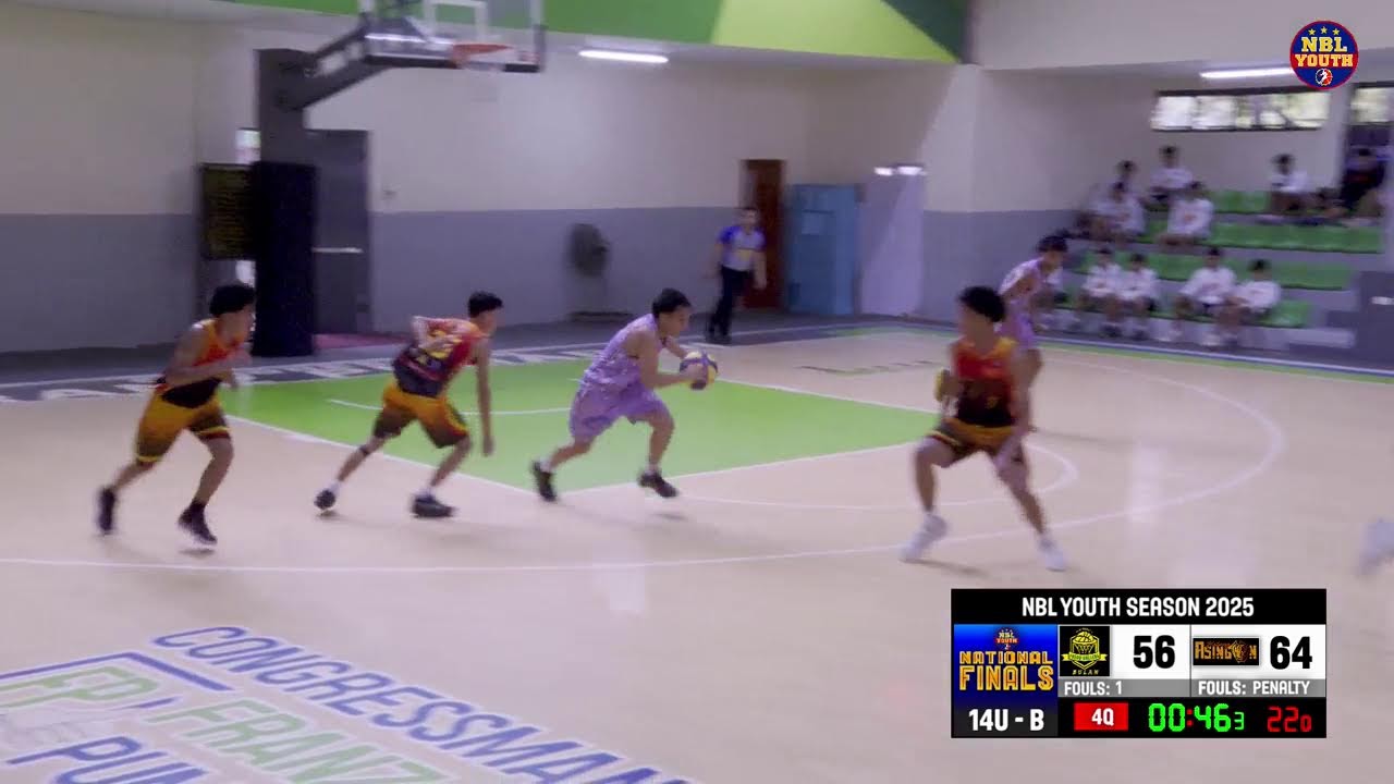 NBL Youth National Finals | Game 1 - 14U-B | Bulan Fresh Ballers vs Asingan | February 24, 2026