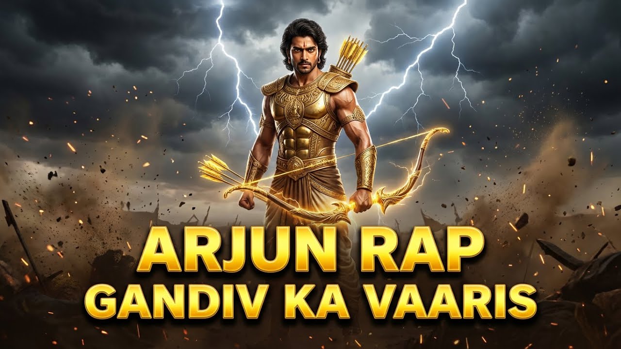 गांडीव का वारिस – Arjun Rap | Mahabharat Epic Rap | Kurukshetra Warrior Song | 