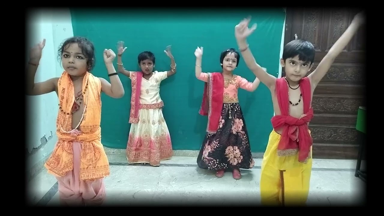 Kids Dancing on Raghupati Raghav Rajaram | Teach Nation Public School | Dussehra
