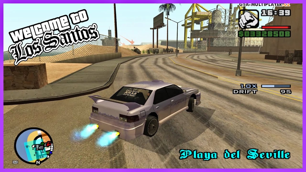 UPRAVIL JSEM SI AUTO NA DRIFT ZÁVODY! (GTA San Andreas Multiplayer #145)