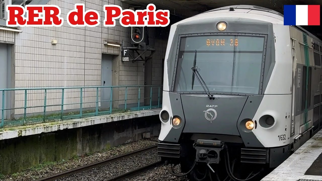 RER de Paris de la France -  RER in Paris of France