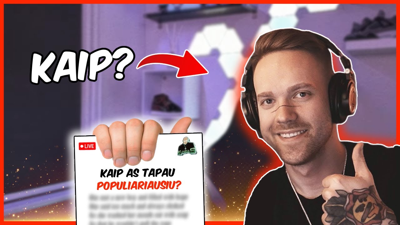 Kaip Rajono Kunigas Patapo Populiariausiu Lietuvos Streameriu?