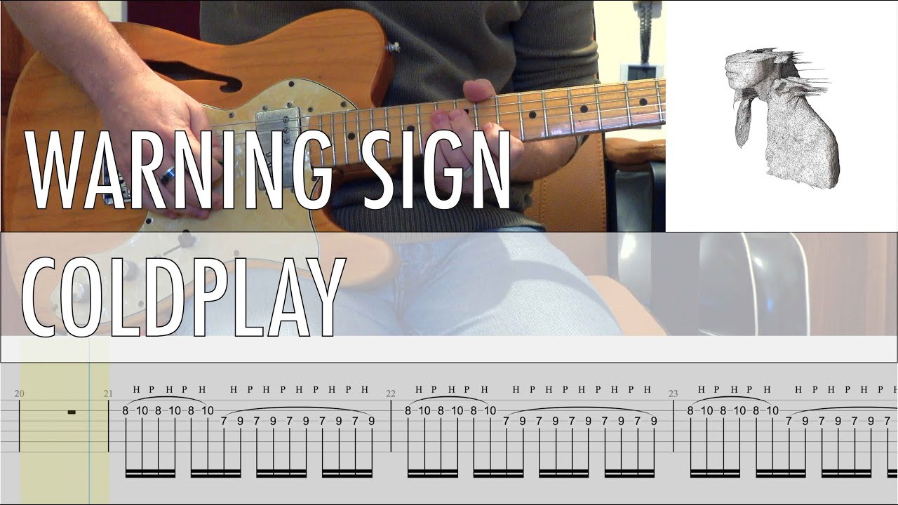 Warning Sign Coldplay Cover • Guitar Tab • Tutorial • Lesson
