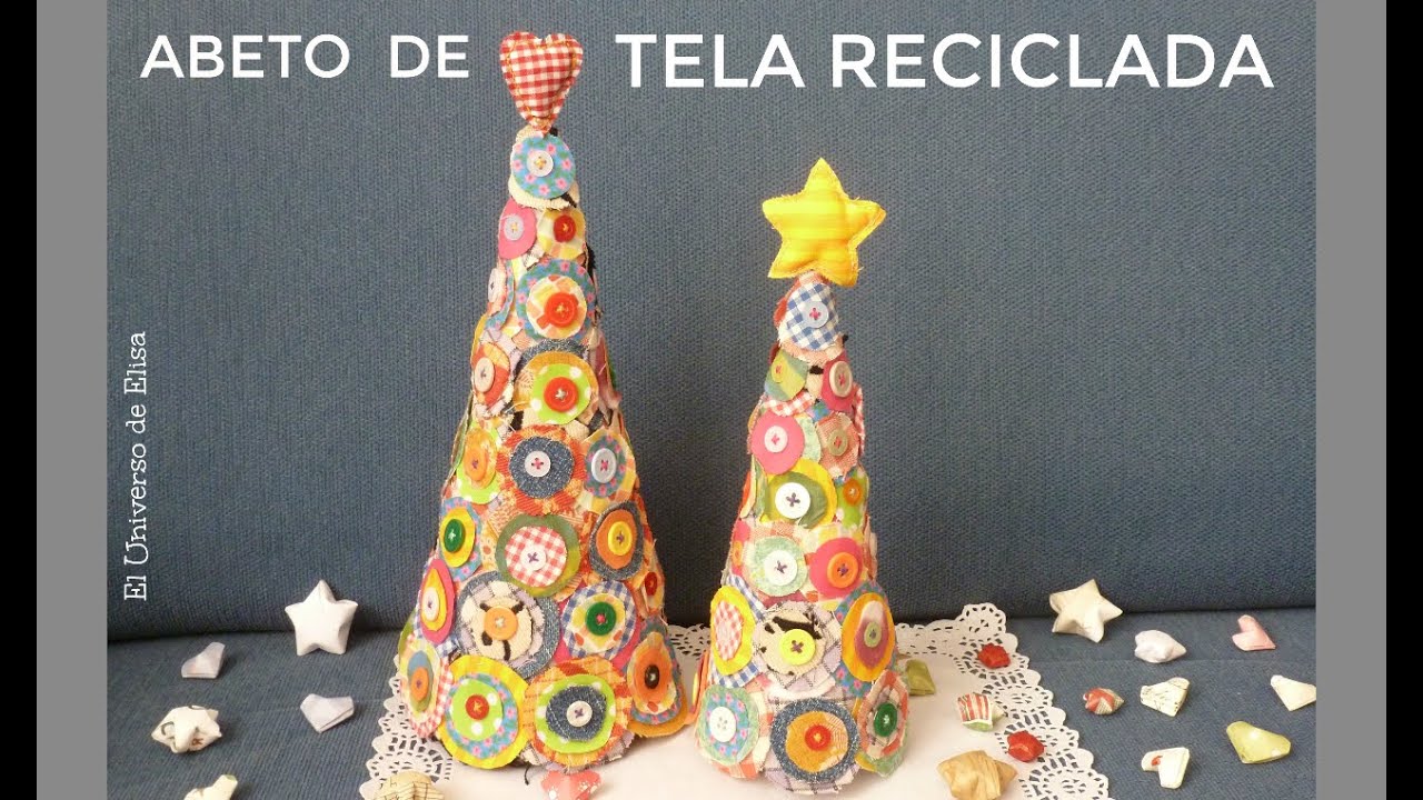 DIY, Manualidades para Navidad, Cómo hacer un Árbol de Navidad. Christmas Tree Crafts.