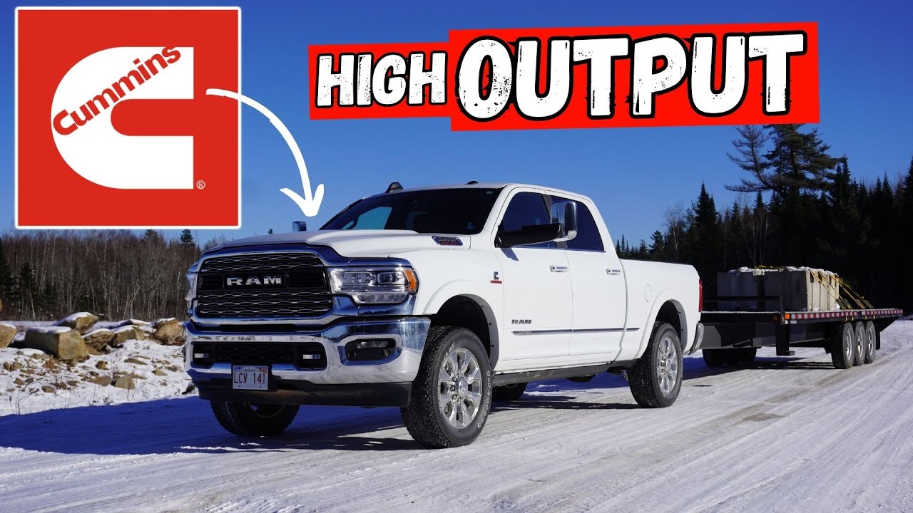 RAM 3500 Cummins Diesel High Output | Лучший двигатель для буксировки?
