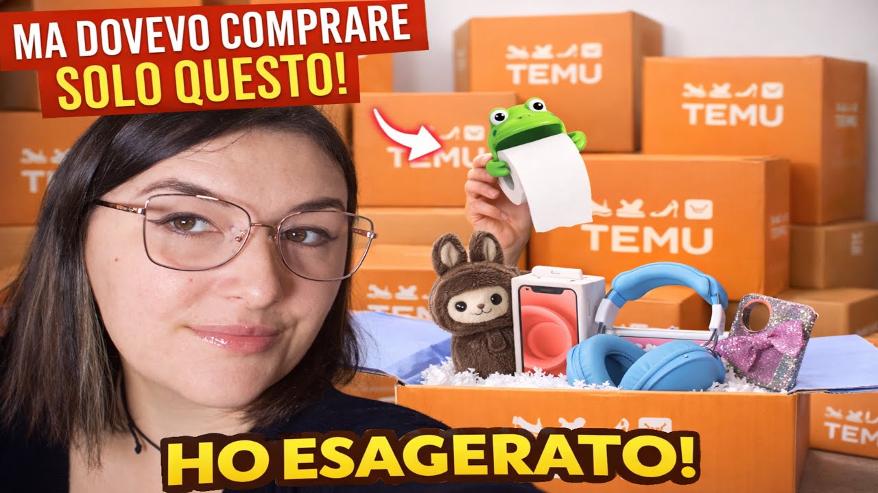 HAUL TEMU | SHOPPING INUTILMENTE CARINO  