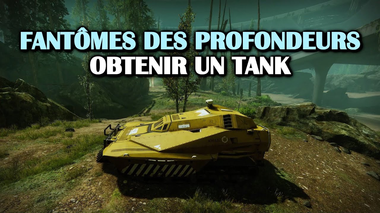 Destiny 2 - Un tank dans le donjon Fantômes des Profondeurs (6 consoles / Easter egg)