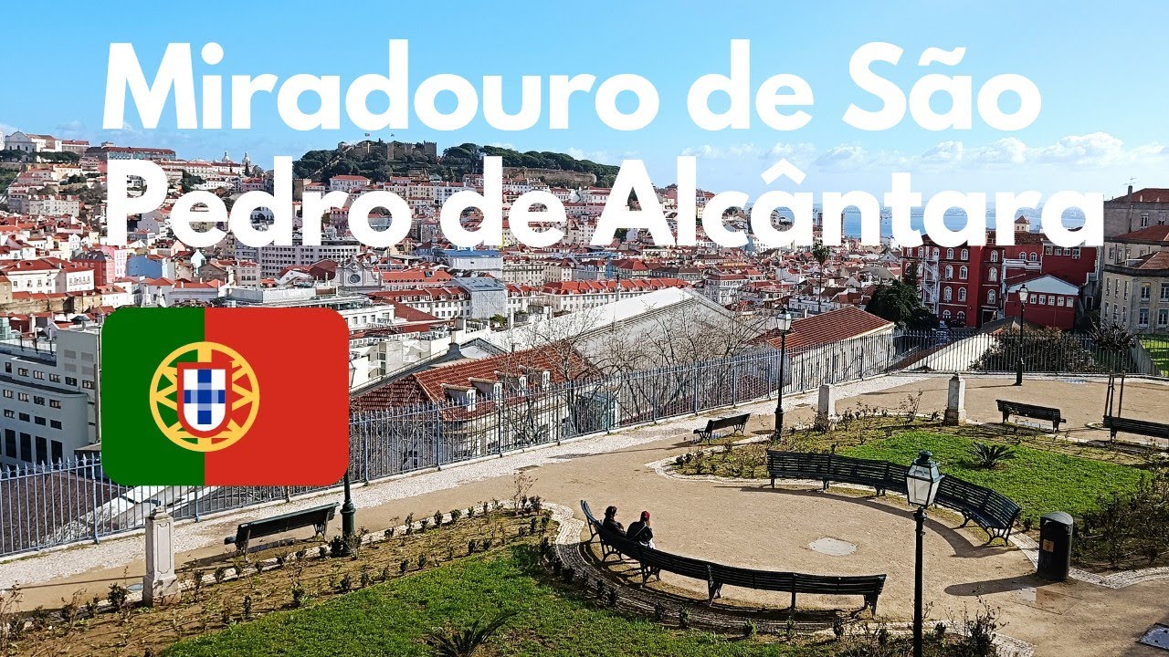 Lisbon Miradouro Sao Pedro de Alcantara 🇵🇹
