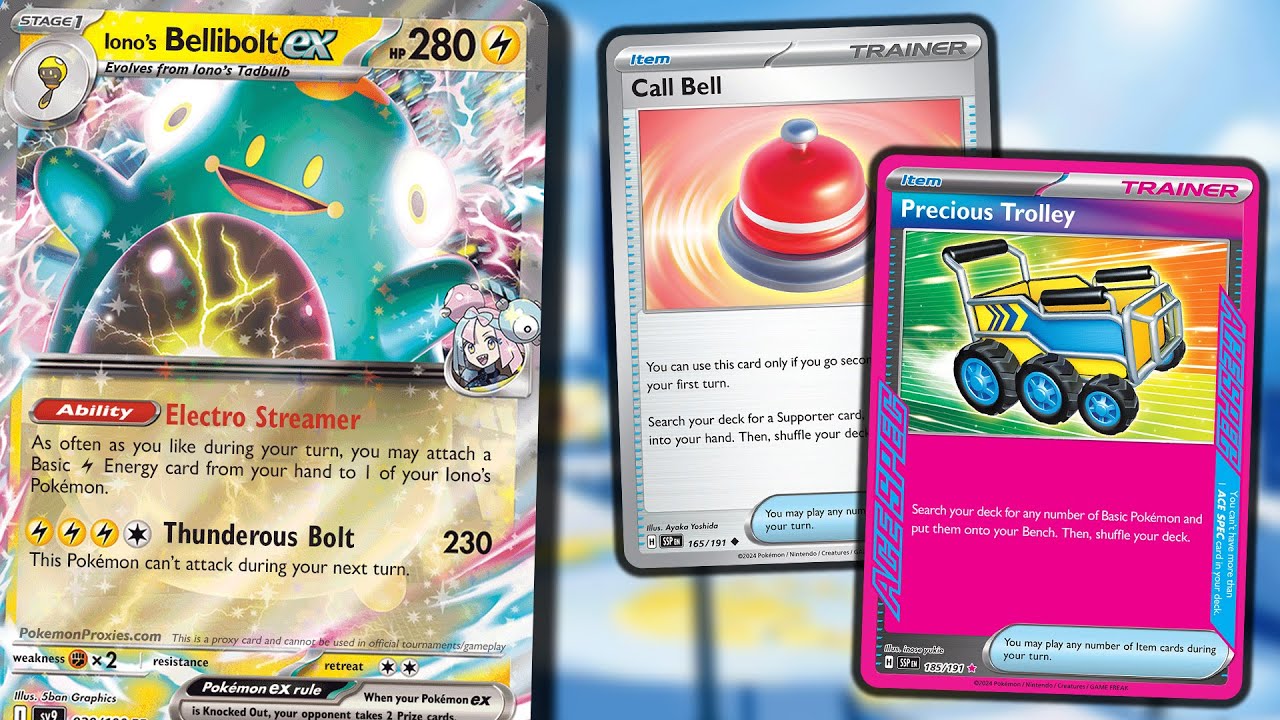I Made The BEST Iono's Bellibolt Deck