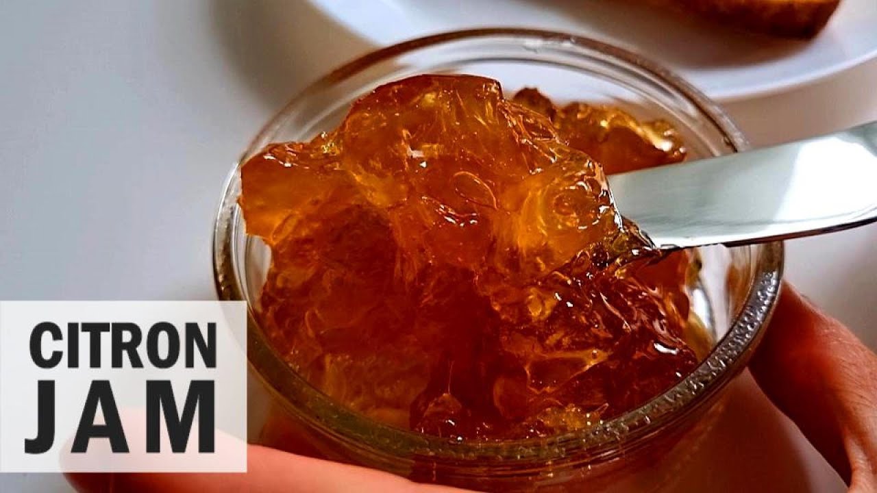 How to Make Citron Jam - Just 2 Ingredients
