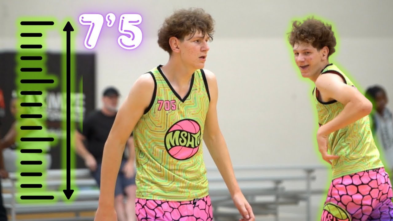 7’5 8th Grader DOMINATES MSHTV👀😳