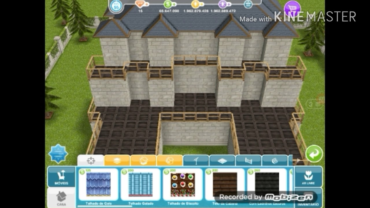 Balada Sims no The Sims Freeplay. ( Construção e Decoração!).