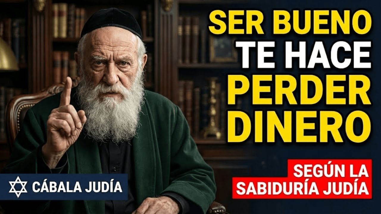 Rabino Millonario: ¿Por qué SER BUENO muchas veces TE HACE PERDER DINERO según la Sabiduría Judía? ✅