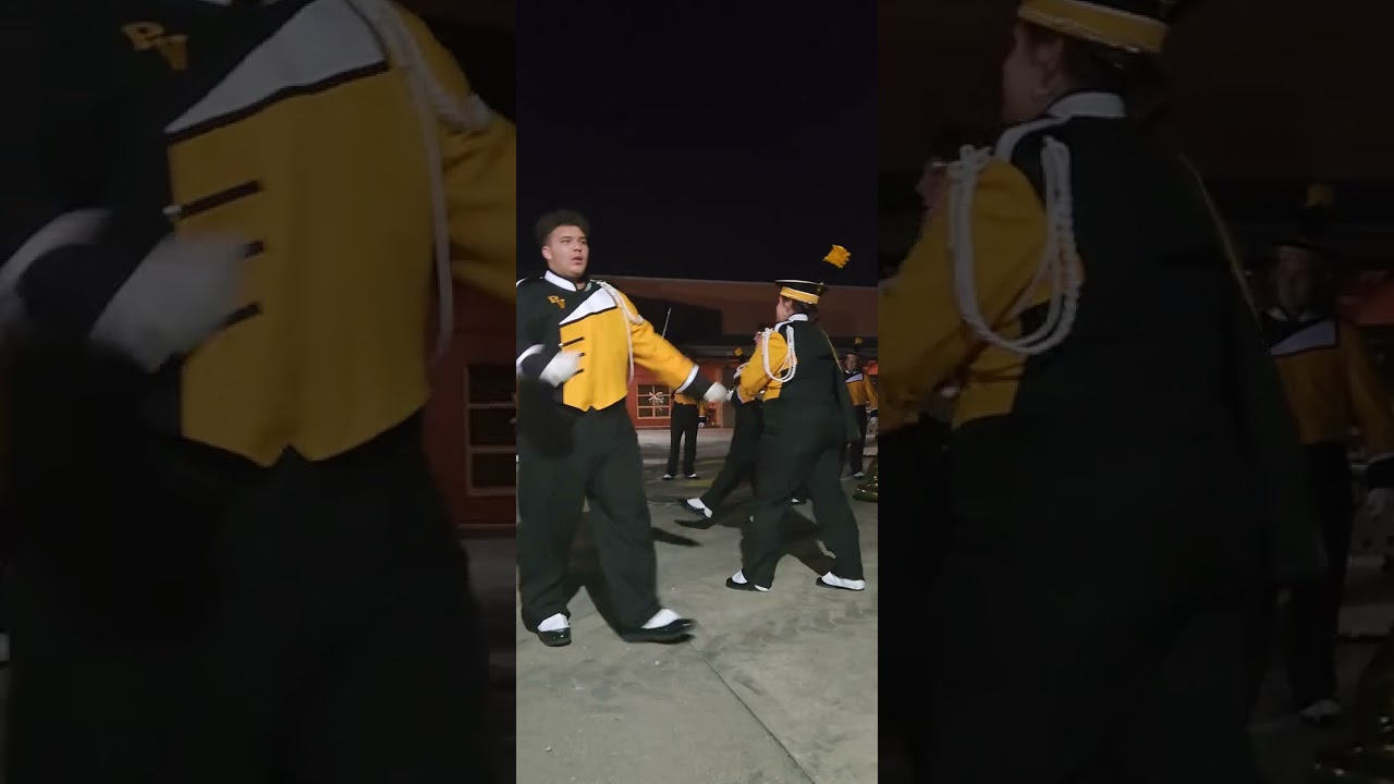 Marching Bearcats Senior Circle. Paint Valley vs McClain