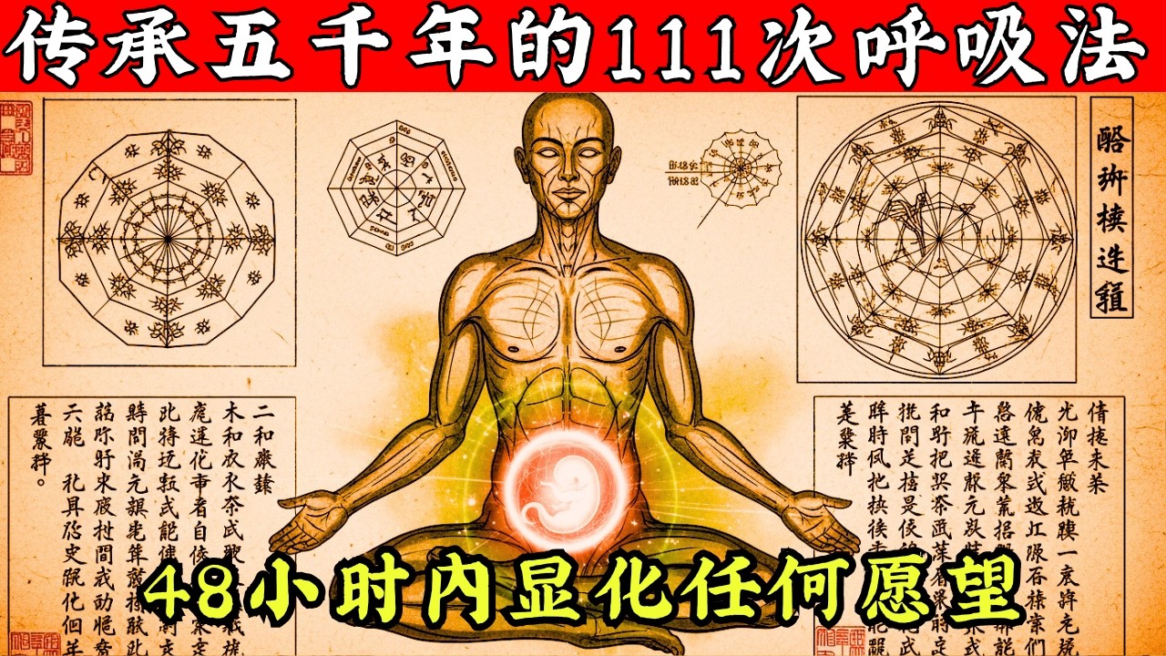 传承五千年的111次呼吸法 | 48小时内显化任何愿望