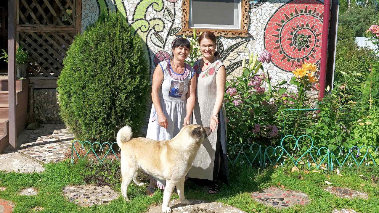 В гостях у Марины Александровой - мастера мозаичных произведений из ракушек