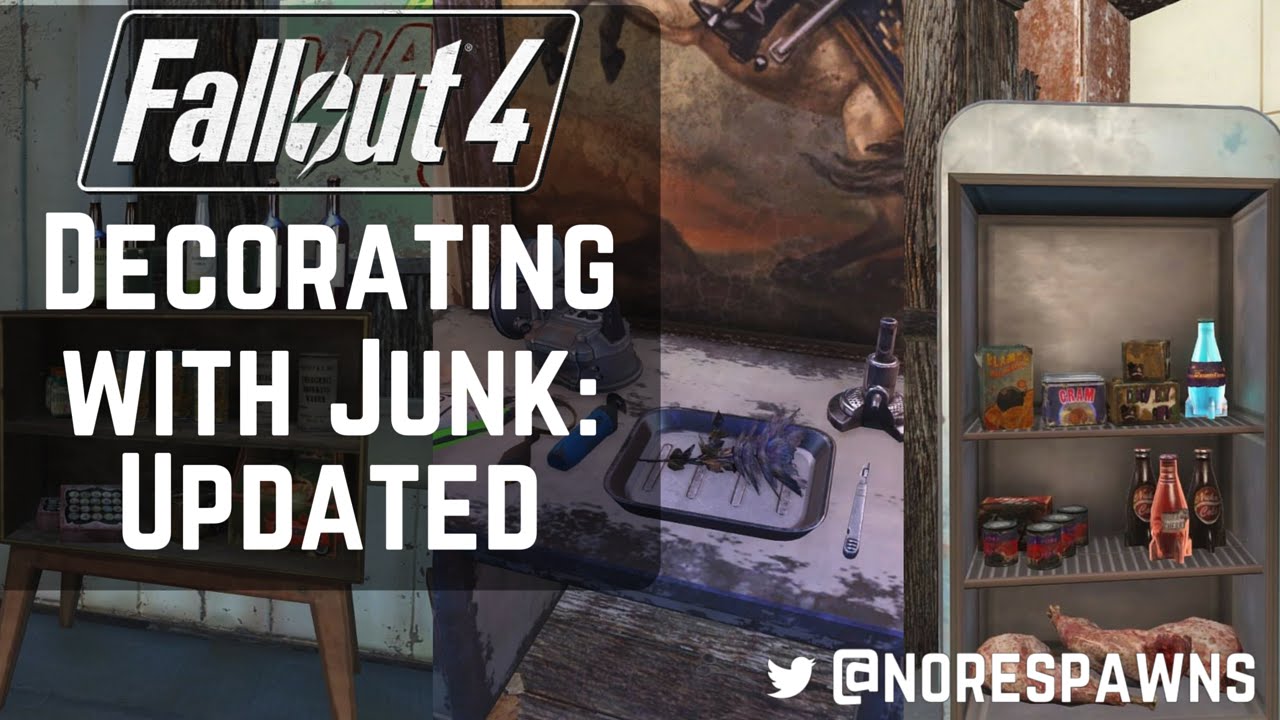 Fallout 4 - Decorating with Junk: Updated