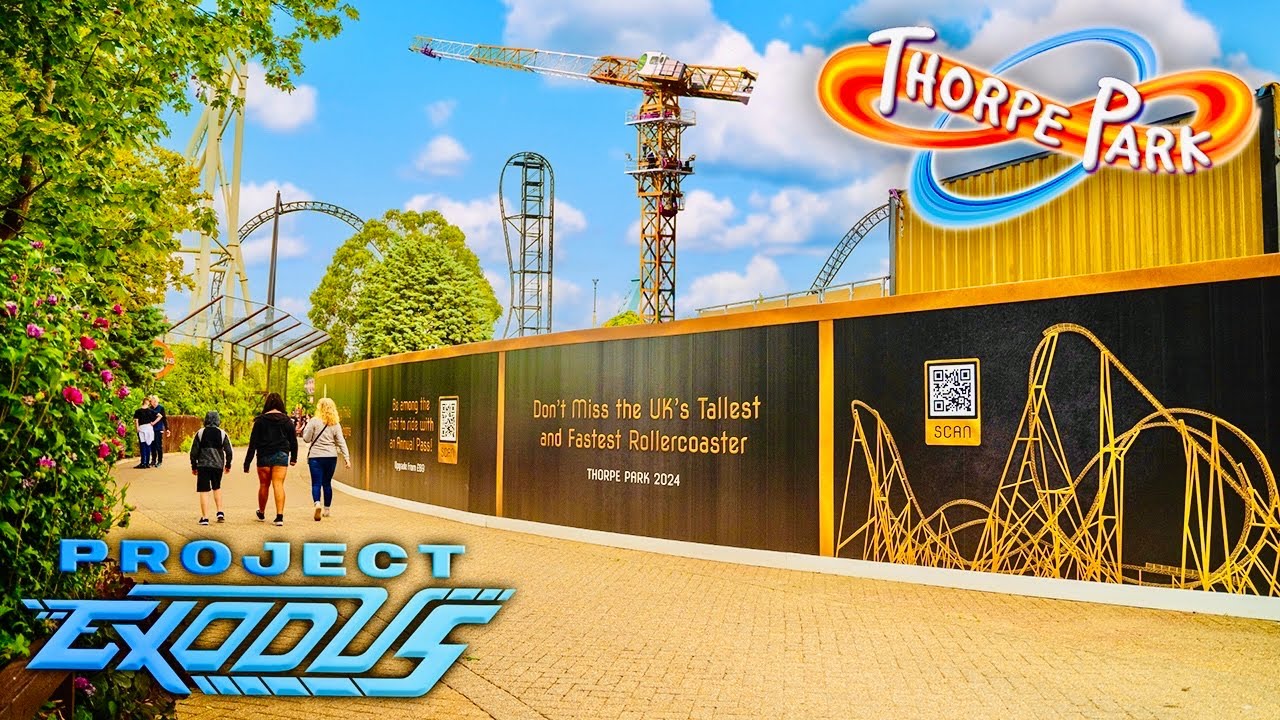 Project EXODUS Latest Updates at THORPE PARK! #36