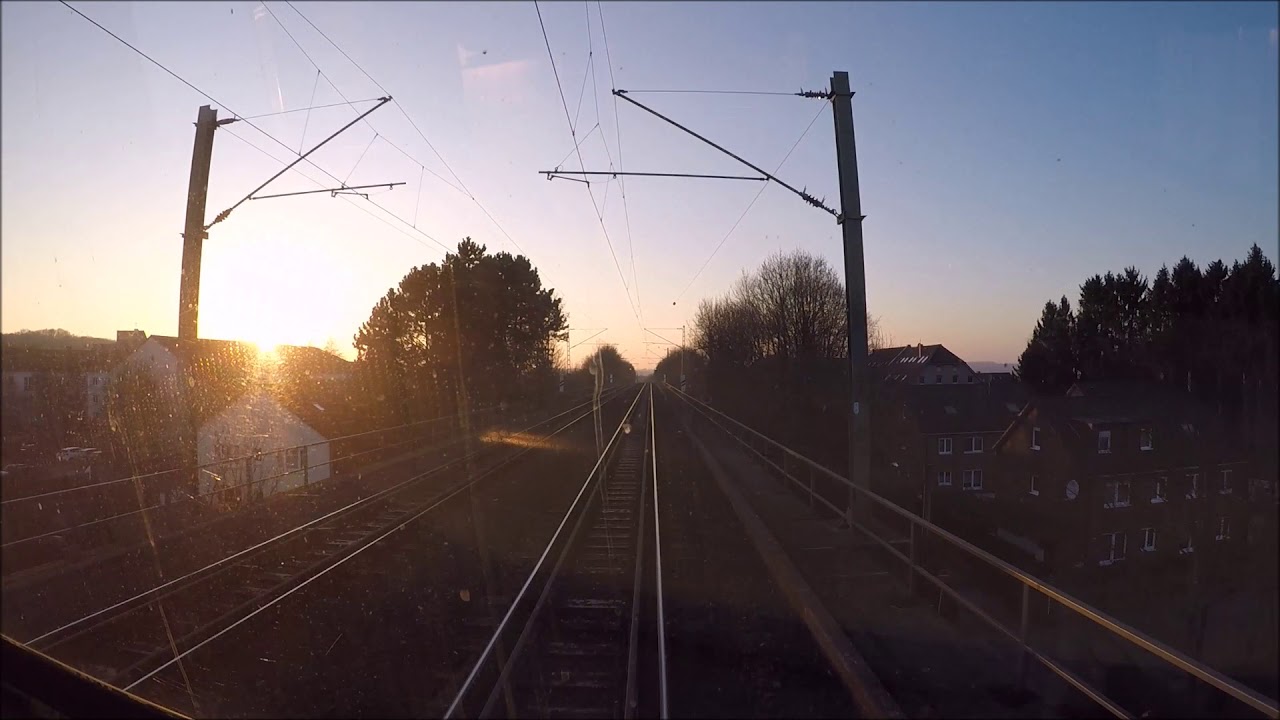 Führerstandsmitfahrt S1 Dortmund Hbf - Essen Steele Ost (Teil 1)