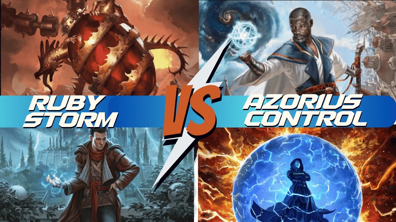 Azorius Control vs Ruby Storm | Modern Gameplay