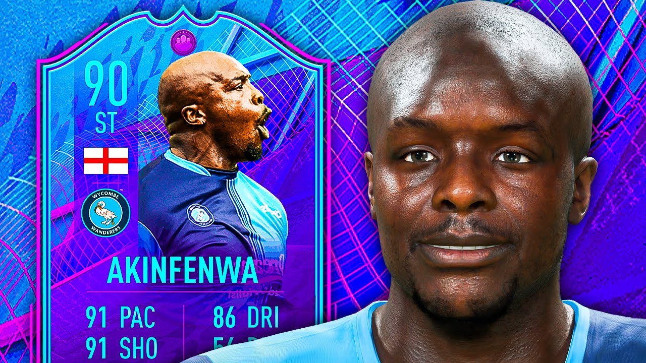 AKINA-FENWAAA! 🐐 90 End of an Era Akinfenwa Player Review - FIFA 22 Ultimate Team