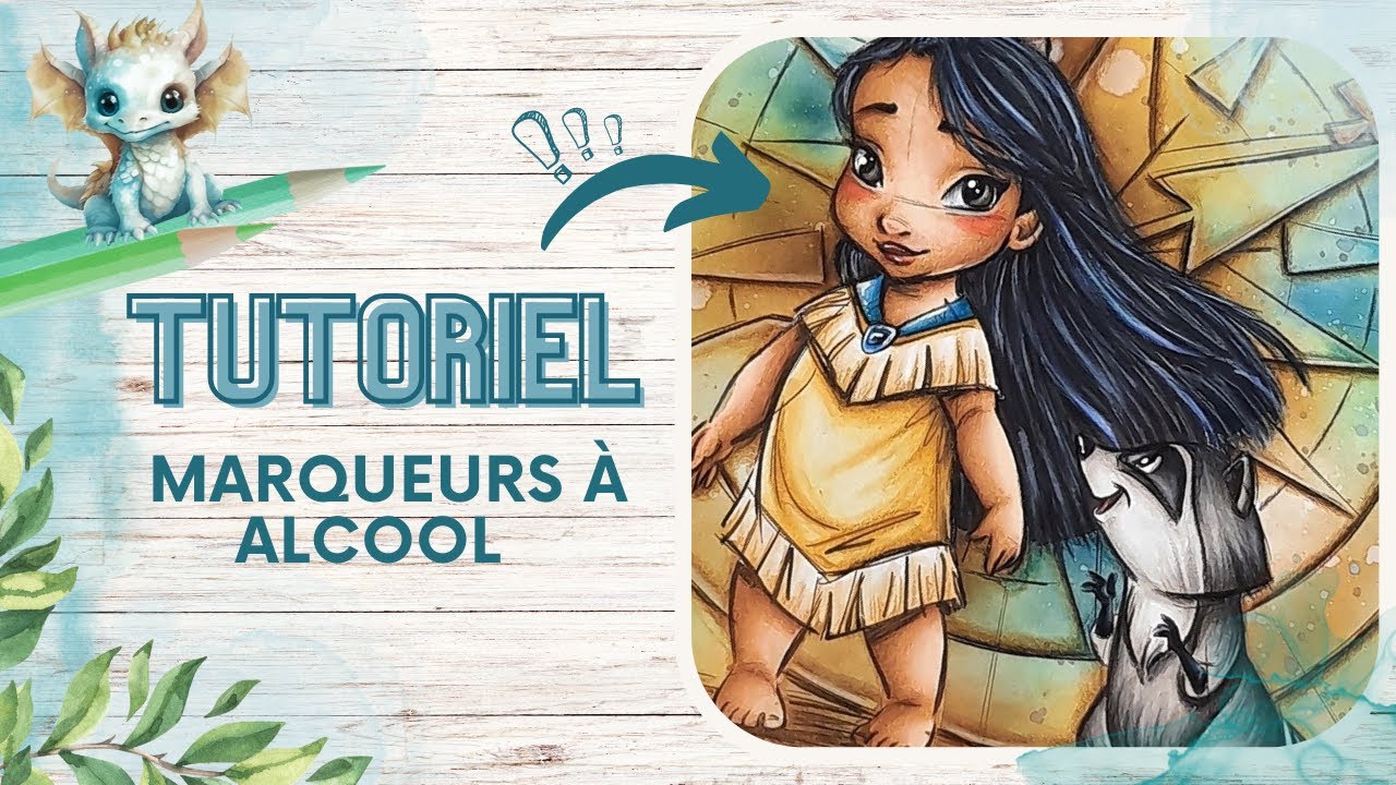 [Tutoriel] : Marqueurs à alcool dans le petites poupées